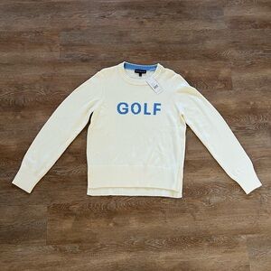 Renwick GOLF Knit Sweater | Cream | Size Large | NWT